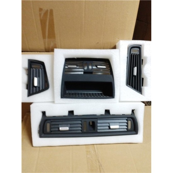 KLİMA KALORİFER IZGARASI (4'LÜ SET -SİYAH) BMW F10 +LCI - Yedek Parça | Parça Dükkanda