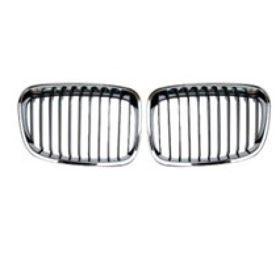 ÖN PANJUR BÖBREK KROM SİYAH BASİS SET BMW F20 2011-2014 - Yedek Parça | Parça Dükkanda