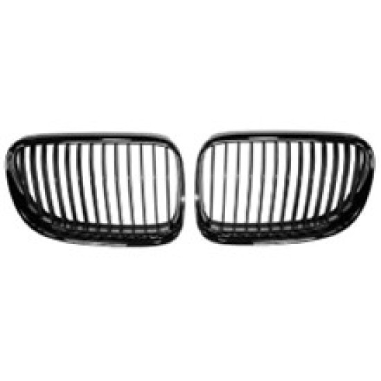 ÖN PANJUR BÖBREK KROM SİYAH SET BMW E92 LCİ 2010-2013 - Yedek Parça | Parça Dükkanda