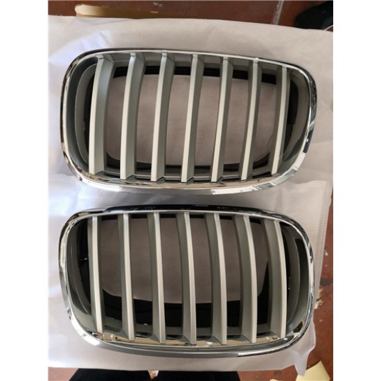 ÖN PANJUR BÖBREK KROM TİTAN SET BMW X5 E70+LCİ X6 E71 2007-2012 - Yedek Parça | Parça Dükkanda
