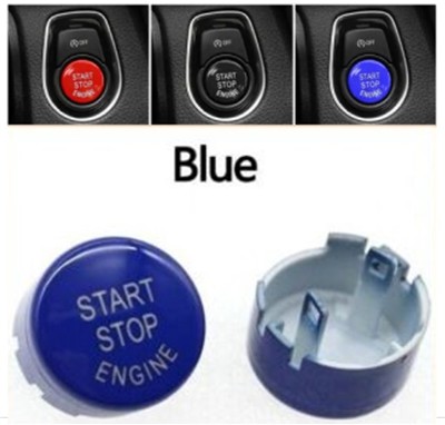 START STOP DÜĞME KAPAĞI MAVİ  BMW F10 LCI F07 F06 F11 F12 F13 F01 LCI