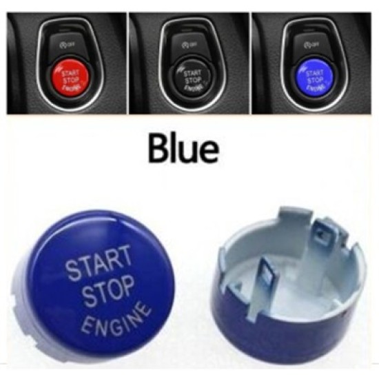 START STOP DÜĞME KAPAĞI MAVİ  BMW F10 LCI F07 F06 F11 F12 F13 F01 LCI - Yedek Parça | Parça Dükkanda