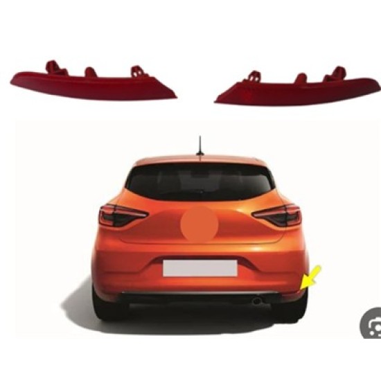 REFLEKTÖR ARKA TAMPON SAG RENAULT CLIO V 2021> - Yedek Parça | Parça Dükkanda