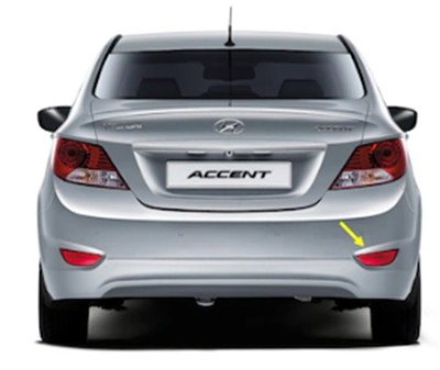 REFLEKTÖR ARKA TAMPON SAG HYUNDAİ ACCENT BLUE 2011->