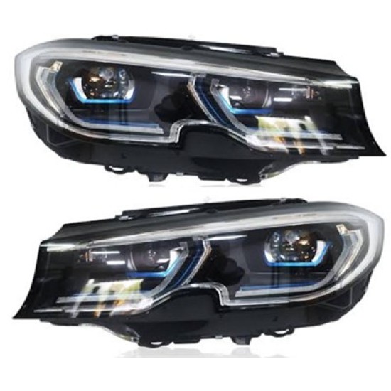 ÖN FAR SOL SAG SET HALİNDE  BEYINLER UZERINDE TAK CALISTIR BMW G20 2017-2020 - Yedek Parça | Parça Dükkanda