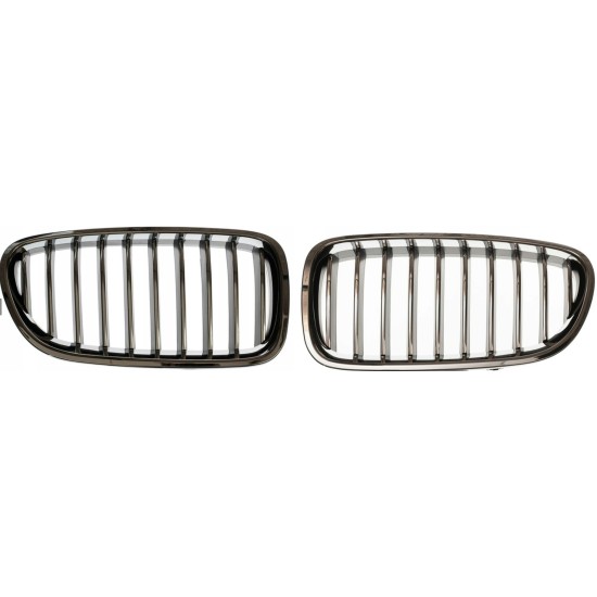 ÖN PANJUR 10 CITA BÖBREK KROM+KROM+SİYAH SET (SAG-SOL) BMW F10+LCİ 2010-2016 - Yedek Parça | Parça Dükkanda